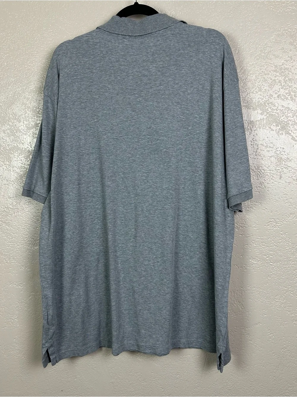 Ralph Lauren Men's Heather Gray Polo Shirt with Embroidered Pony
